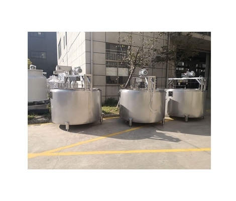 가공 라인 500L 오발형 치즈 VAT 450kg 용량