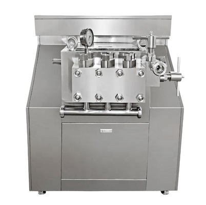 2000L/H 25mpa 유제품 제조 변환을 위한 2단계 동화기