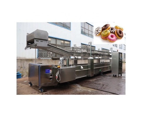 소아 콩 도넛 롤 생산 라인 3000 pcs/hr 대량 및 일관성 도넛 생산
