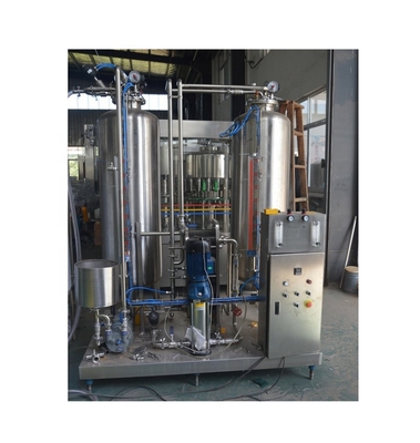 음료 제조 공장에서 탄산 음료용 1000L/H 전기 소다 혼합기