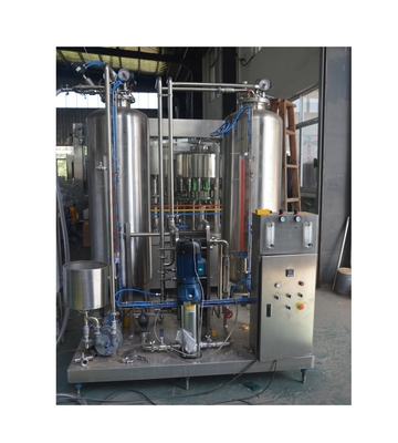 음료 가공 공장용 탄산 음료 혼합기 2000L/H 탄산