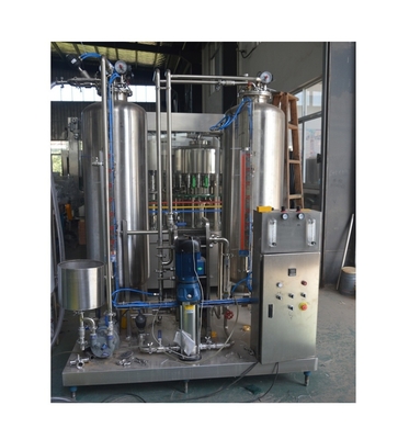 음료 제조 공장에서 탄산 음료용 1000L/H 전기 소다 혼합기