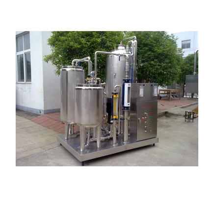음료 제조 공장에서 탄산 음료용 1000L/H 전기 소다 혼합기
