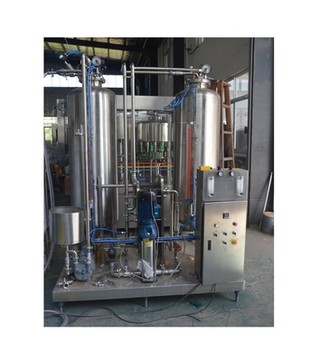 음료 가공 공장용 탄산 음료 혼합기 2000L/H 탄산