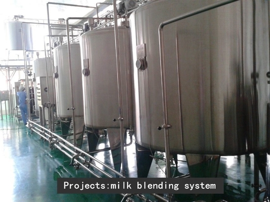 1000L/H 생산률 18000KG 표준 크기의 산업용 대마 우유 처리 라인