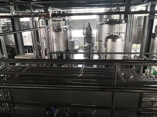 500L-10000L 용량 대량 생산을 위한 완전한 요구르트 채용 라인 기계
