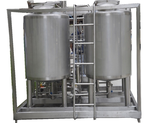 380V/440V 전압의 소용량 200L/H 컵 아이스크림 혼합 공장