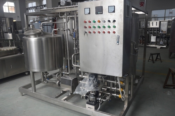 380V/440V 전압의 소용량 200L/H 컵 아이스크림 혼합 공장