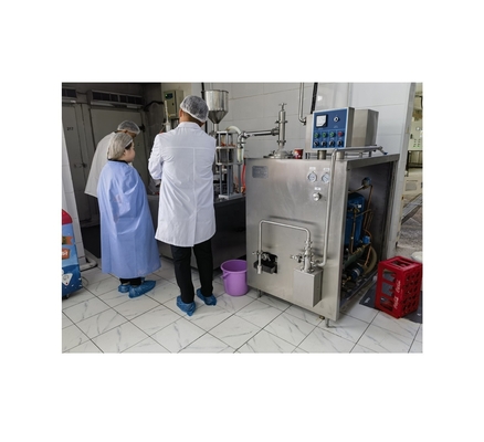 연속 아이스크림 팩 냉동기 ≤-4-5C 출력 온도 및 35KW 전력