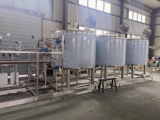 맥주 양조장에 대한 고급 CIP 청소 시스템