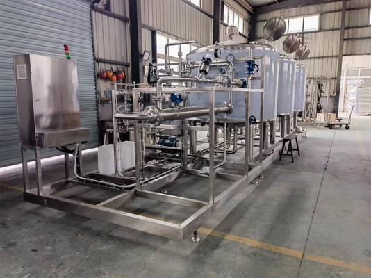 맥주 양조장에 대한 고급 CIP 청소 시스템