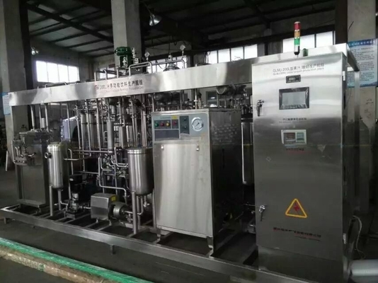 8000KG 35KW 소용량 특화된 생산을 위한 맛있는 주스 생산 라인