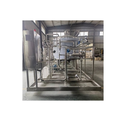 DN15 압축 공기 입구 알칼리산 온수 탱크 CIP 청소 기계 220V / 380V / 415V