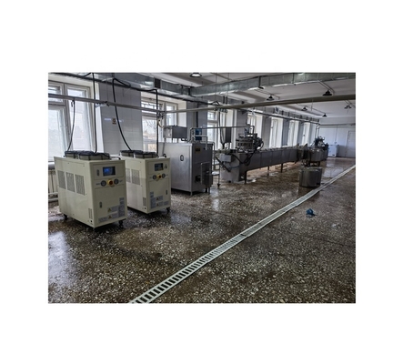 220V/380V 팝스클레임 아이스크림 제조 라인과 함께 생산 라인을 업그레이드