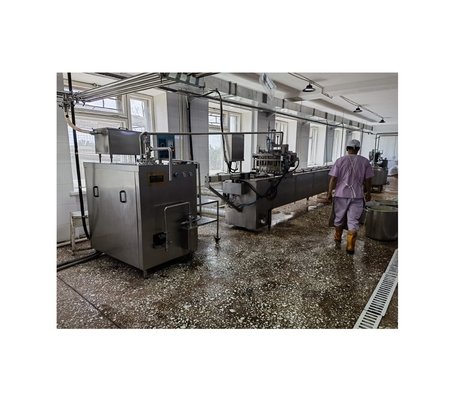 220V/380V 팝스클레임 아이스크림 제조 라인과 함께 생산 라인을 업그레이드
