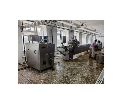 8000KG 아이스 롤리 가공 공장 최첨단 기계로 턴키 프로젝트