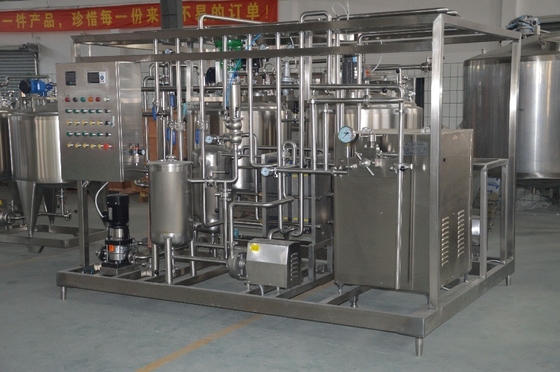 콤팩트 디자인 8000KG 산업용 미니 스케일 200L/H 맛있는 아이스크림 처리 라인