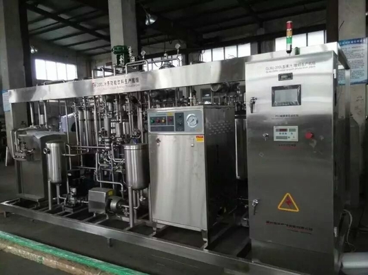 380V/440V 전압에서 35KW의 전력을 가진 산업용 250L/H 아이스크림 제조 공장