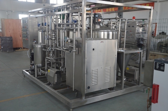 380V/440V 전압에서 35KW의 전력을 가진 산업용 250L/H 아이스크림 제조 공장