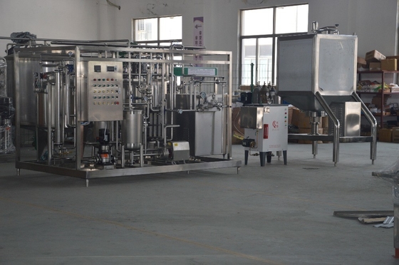 380V/440V 전압에서 35KW의 전력을 가진 산업용 250L/H 아이스크림 제조 공장