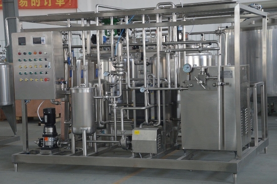 380V/440V 전압에서 35KW의 전력을 가진 산업용 250L/H 아이스크림 제조 공장