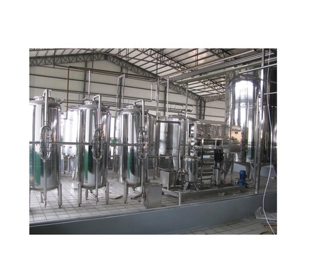 2000-60000kg 식품 음료 기능을 위한 1000L 우유 가공 공장