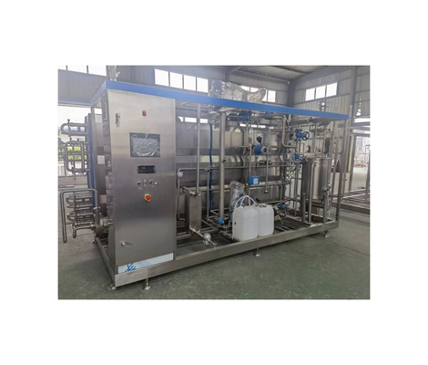 농장 PLC 1000L/H ~ 10000L/H 작은 입자 음료 비생성 튜버성 살균기 혜택