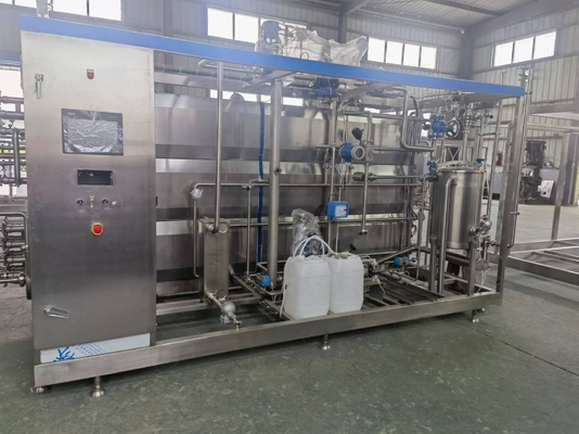 농장 PLC 1000L/H ~ 10000L/H 작은 입자 음료 비생성 튜버성 살균기 혜택