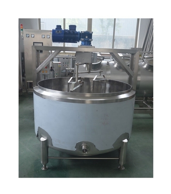 표준 크기와 220V / 380V / 400V 전압의 치즈 처리 기계 치즈 VAT