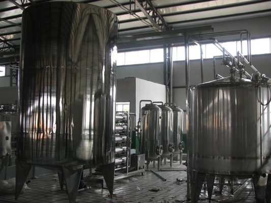 1000L/H 과일 주스 처리 라인, 병 봉지 카튼 패키지 전압 220/380/440V