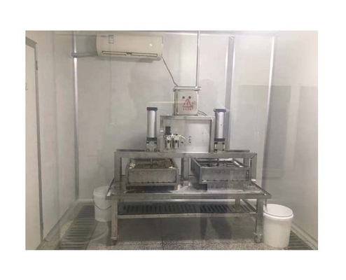 치즈 처리 공장 0.75KW 전압 220V / 380V / 440V 치즈 형성 및 절단 기계