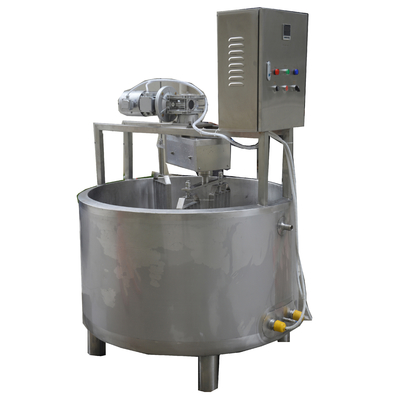 가공 라인 500L 오발형 치즈 VAT 450kg 용량