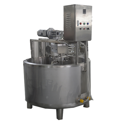 가공 라인 500L 오발형 치즈 VAT 450kg 용량