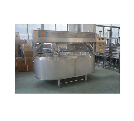 모터 치즈 배트 모차렐라 치즈 제조 기계 용량 500L-10000L/T 높은 용량