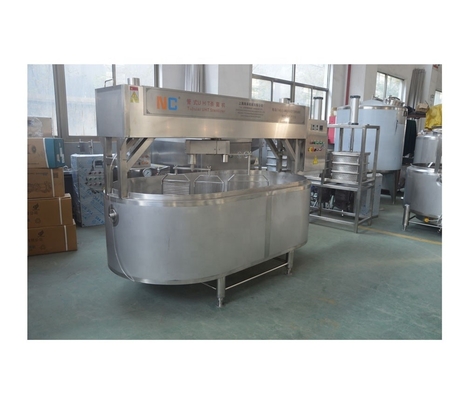 모터 치즈 배트 모차렐라 치즈 제조 기계 용량 500L-10000L/T 높은 용량