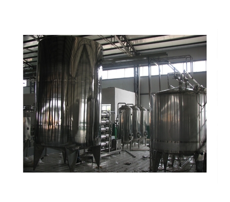 2000 KG UHT 첨단 기술로 된 우유 가공 및 포장 라인