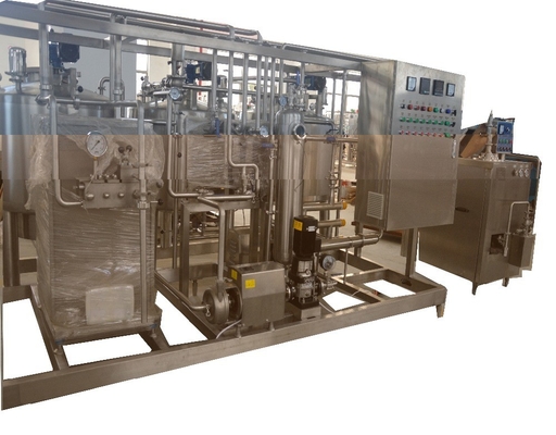 380V/440V 전압 농장용 작은 규모 50-300L/H 젤라토 아이스크림 생산 라인