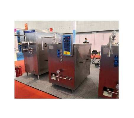600L/H 아이스크림 냉동기 ≤-4-5C 출력 온도 및 거울 닦은 마무리