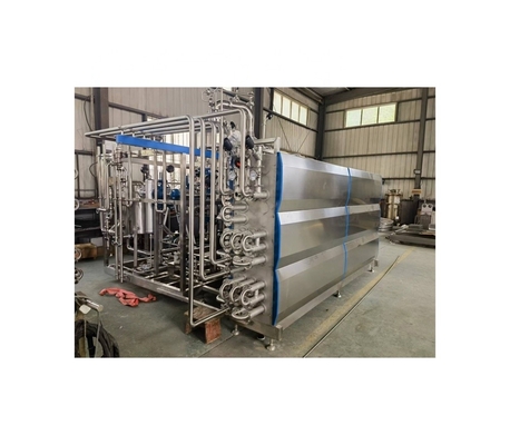 PLC VTIS 우유 가공 라인을 위한 즉시 가열 용량 2T-30T / 시간