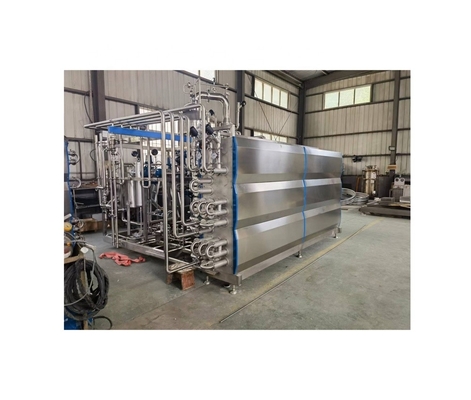 PLC VTIS 우유 가공 라인을 위한 즉시 가열 용량 2T-30T / 시간