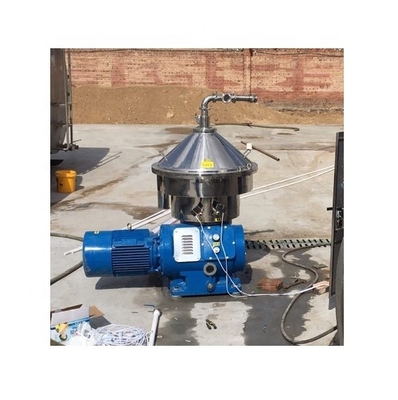 500 KG 용량 1000L / H 자동 청소와 함께 우유 크림 분리 2200 * 1350 * 1150mm