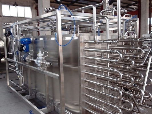 살균기 완전 자동 6000L/H UHT 파이브러 우유 열화 기계 말 우유