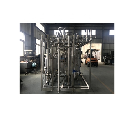 7.5 Kw UHT 우유 살균기 소재와 성능이있는 튜블러 파스터라이저