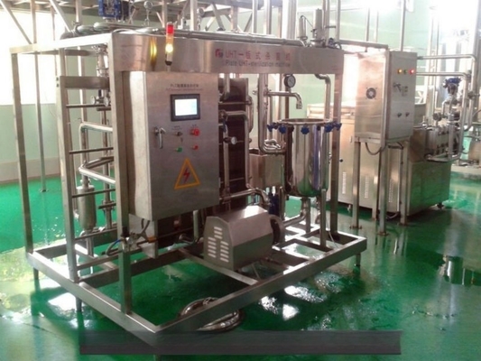 1000L/H 플레이트 우유 파스터라이저 기계 가축화 온도 115-135도