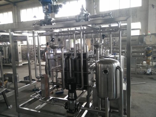 1000L/H 플레이트 우유 파스터라이저 기계 가축화 온도 115-135도