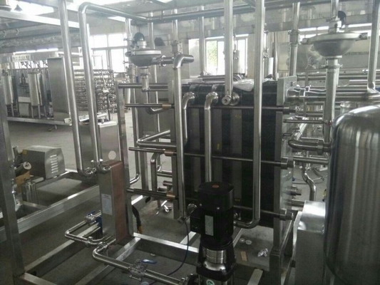 1000L/H 플레이트 우유 파스터라이저 기계 가축화 온도 115-135도