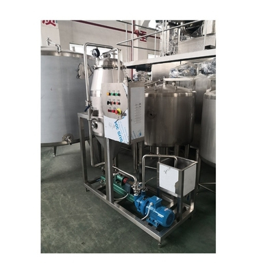 2.5-15kw 제조 공장에서 우유 음료의 공기를 제거하기 위한 진공 디가저 탱크