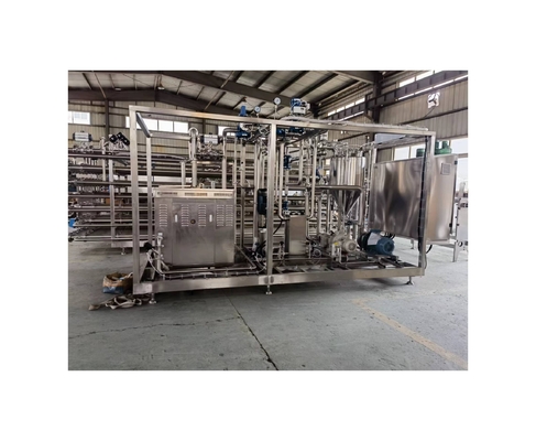 입수 온도 20-30°C 농축 과일 퓨레 튜브 튜브 살균기 2500 KG