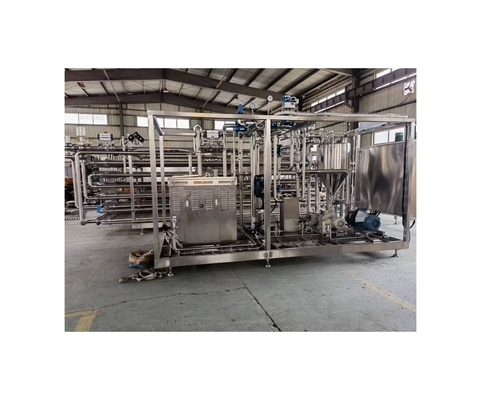 입수 온도 20-30°C 농축 과일 퓨레 튜브 튜브 살균기 2500 KG