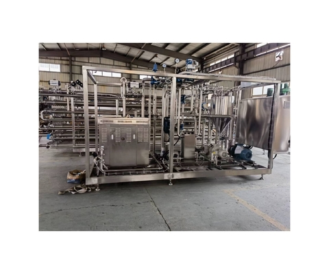 입수 온도 20-30°C 농축 과일 퓨레 튜브 튜브 살균기 2500 KG
